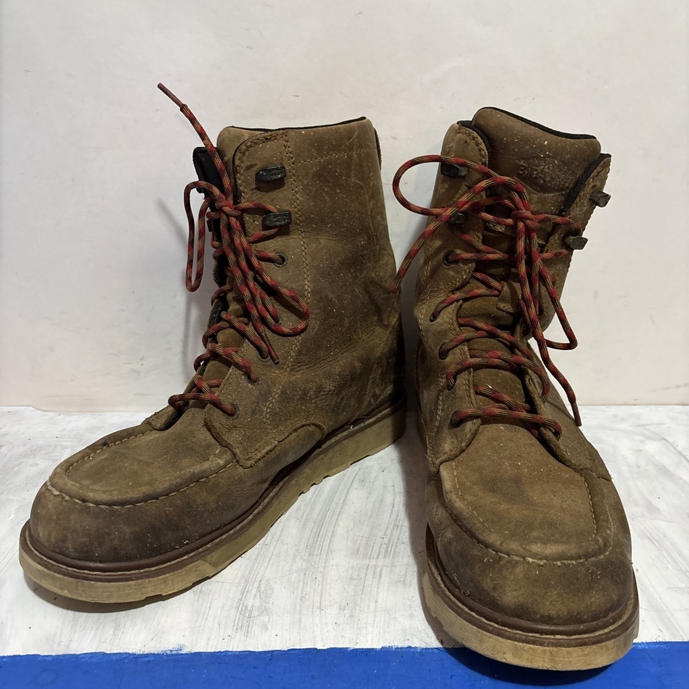 Brunt Marin 8"Comp Toe Brown Waterproof Work Boot Men's Size 11 Soft Toe